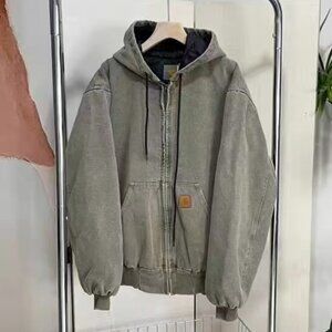 Carharrt hooded jacket cotton coat